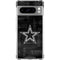 NFL Dallas Cowboys Black & White Google Pixel 8 Pro Clear Case